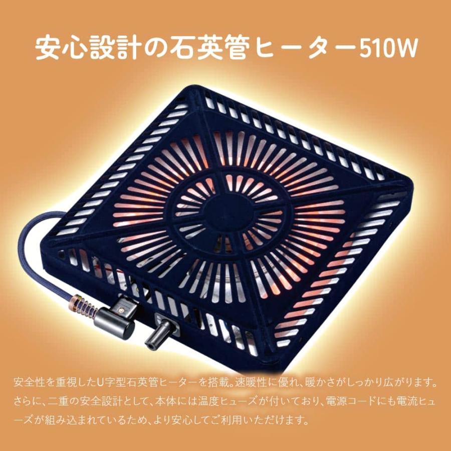 こたつ布団セット こたつテーブル ダイニングテーブル 120テーブル 4人用 ハイタイプ 布団セット 北欧 リビング おしゃれ_7