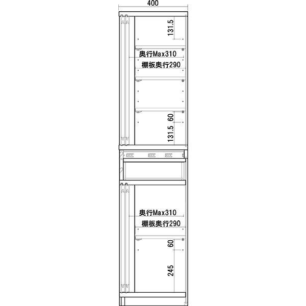 幅120cm 高さ170cm 引き戸 食器棚 スライド式カウンター付き カップボード 桐材 天然木 ガラス 木製 和風 大川家具 家具 インテリア 和風 キッチン 台所 収納