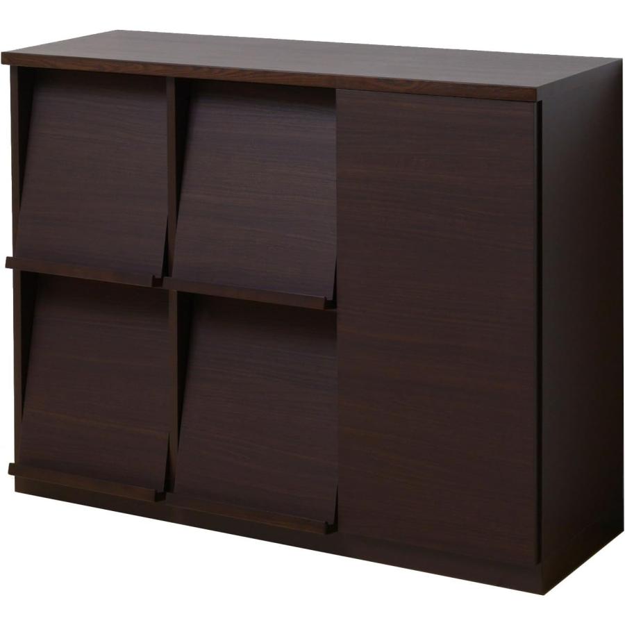 大川家具 マガジンラック ウォールナット 楽天市場】幅80cm 高さ95cm ラック マガジンラック ディスプレイ