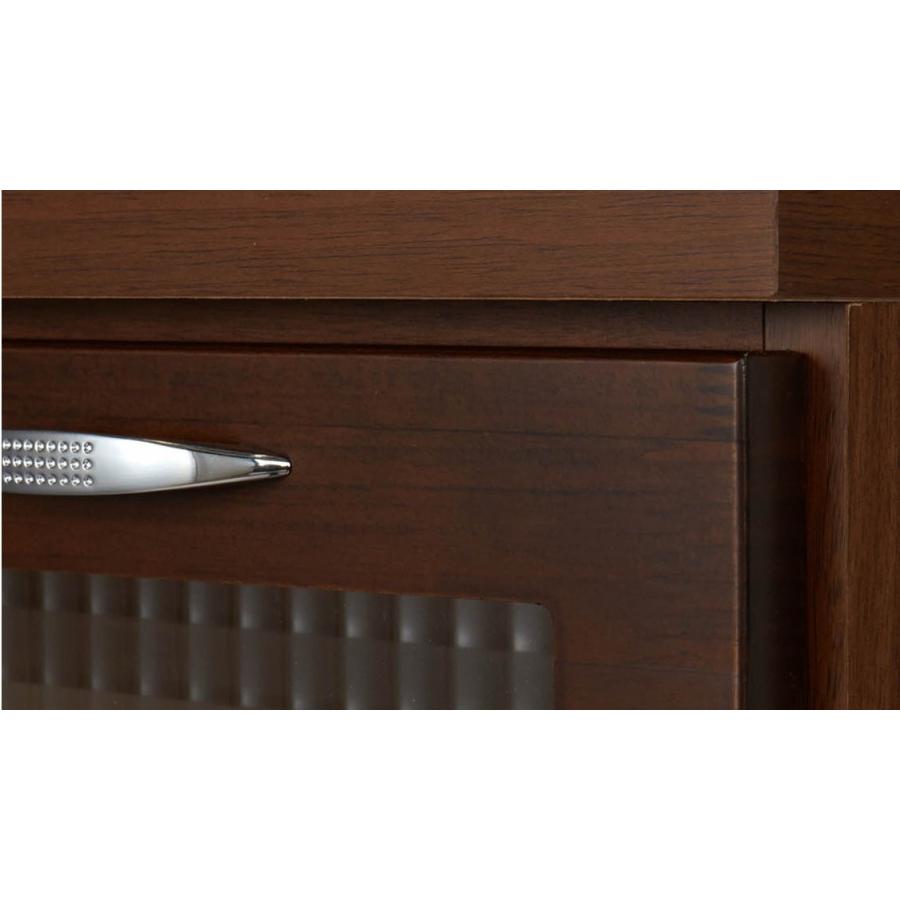 幅60cm キッチンカウンター 日本製 完成品 大川家具 食器棚 キッチン