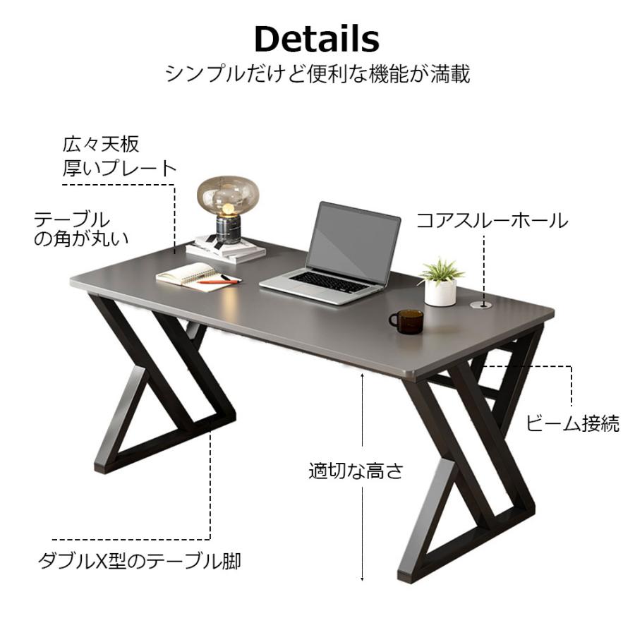 送料無料 パソコンデスク 収納ラック付き 幅100×奥60cm ワークデスク