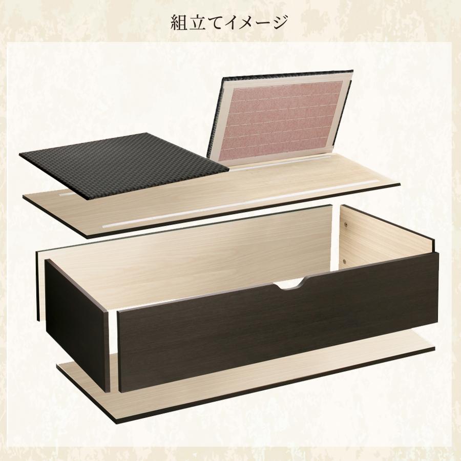 畳収納ユニット　80x80x38cm 1台目 畳収納ユニット 80x80x38cm 1台目 樹脂畳ユニットボックス（ロー