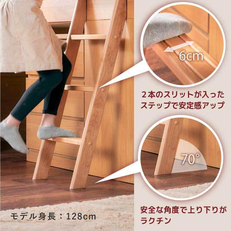 KAGUWORLD システムベッド システムデスク 国産 ロフトベッド 組み換え