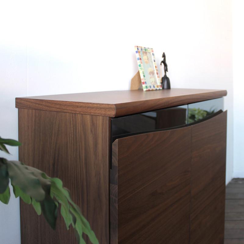 【美品】 リビングボード 国産エッセル80リビングボード ナチュラル ブラウン 【9625477217】(34170円)