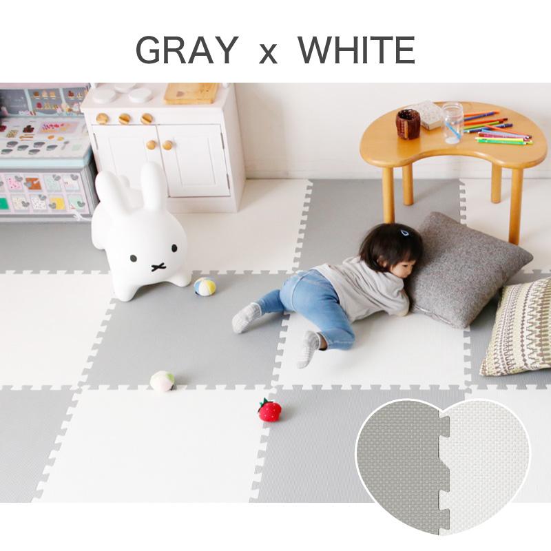 ［注文者専用ページ］ジョイントマット大判赤青30枚兵庫県個人宅送料込み KAGUWORLD 大判ジョイントマット 55.5cm×55.5cm 32枚組 2色各16