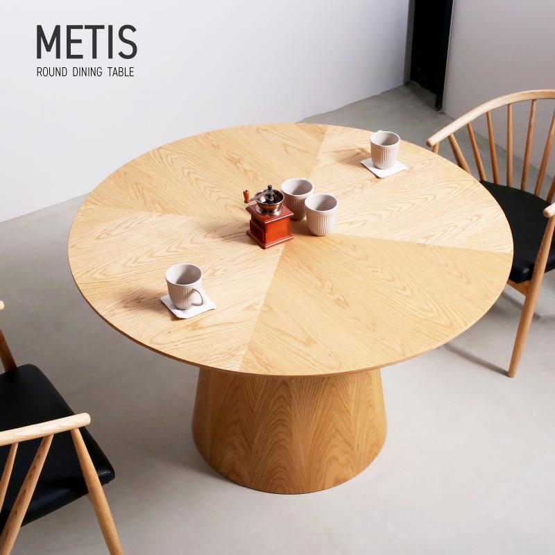 KAGUWORLD ダイニングテーブル 丸テーブル 幅120cm 単品 円卓 おしゃれ