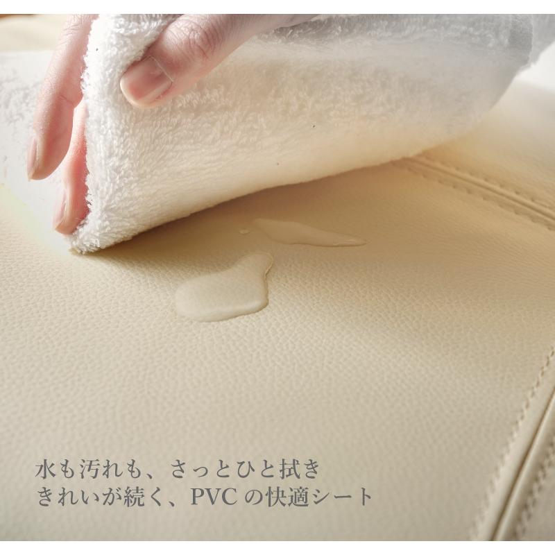 ダイニングチェア グランデ カフェチェア 1脚 チェア単品 イス 椅子 回転椅子 PVCレザー クッション_9