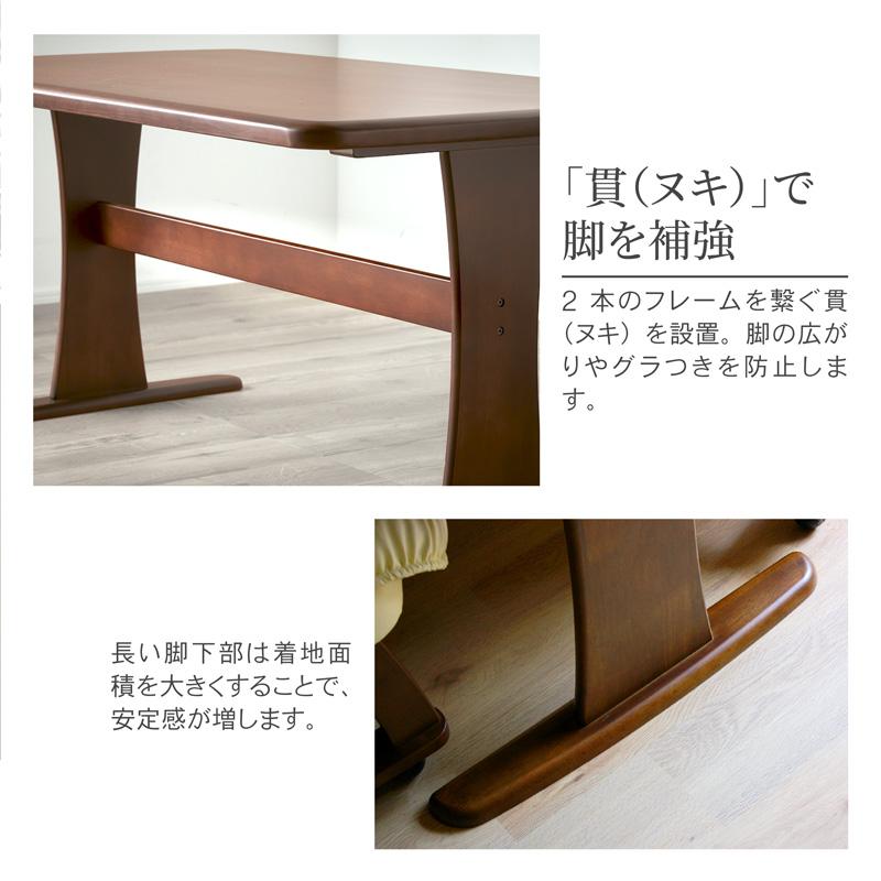 KAGUWORLD ダイニングテーブル 200cm テーブル 単品 Phoenix 6人用 6人