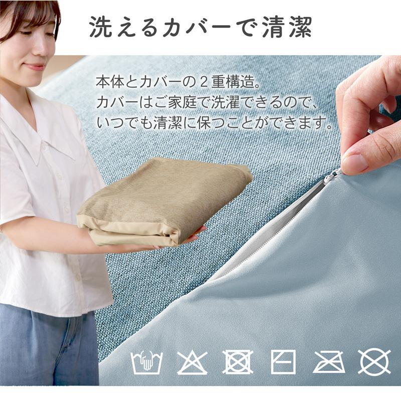 KAGUWORLD 人をダメにする ふわもこ ビーズクッション Lサイズ 4色