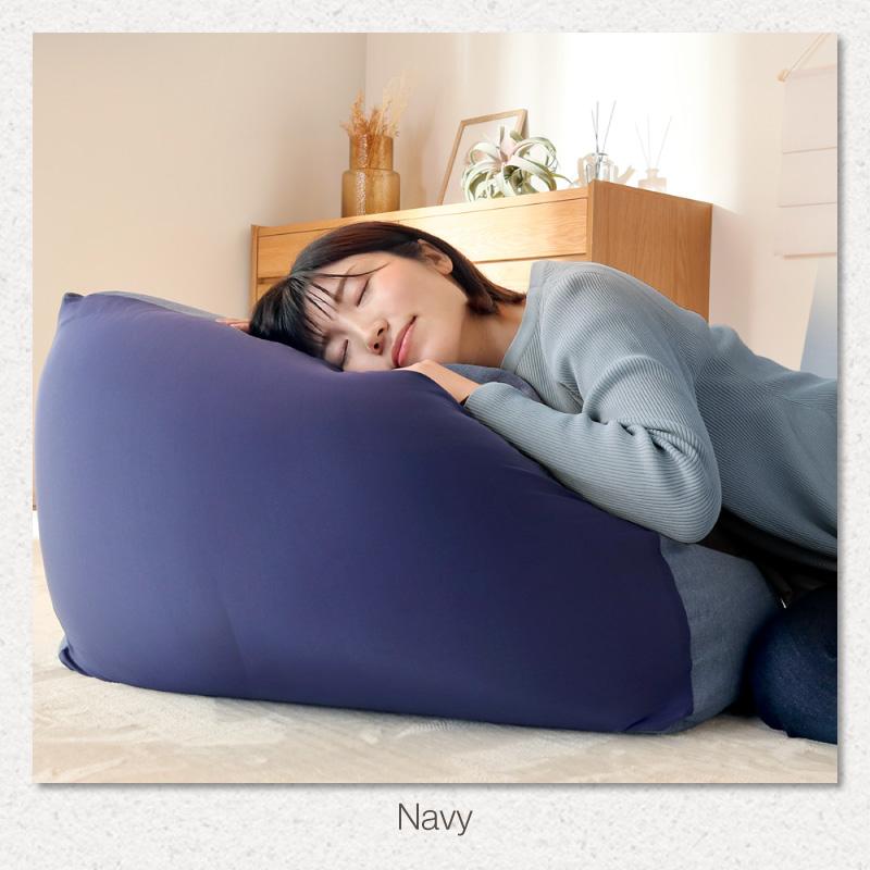 KAGUWORLD 人をダメにする ふわもこ ビーズクッション Lサイズ 4色