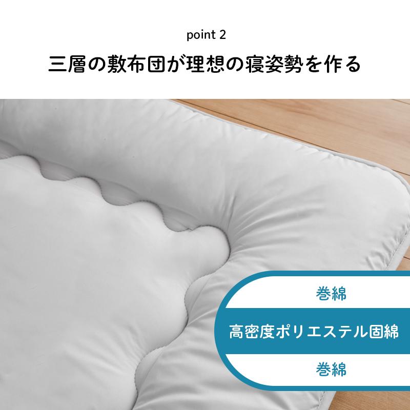 KAGUWORLD 羽根布団 9点布団セット ダブル 中綿重量 2.4kg 軽い 大容量