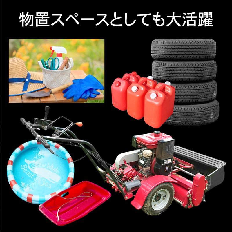 アルミサイクルハウス M 2台用 3台用 Mサイズ 物置 屋外 自転車 バイク