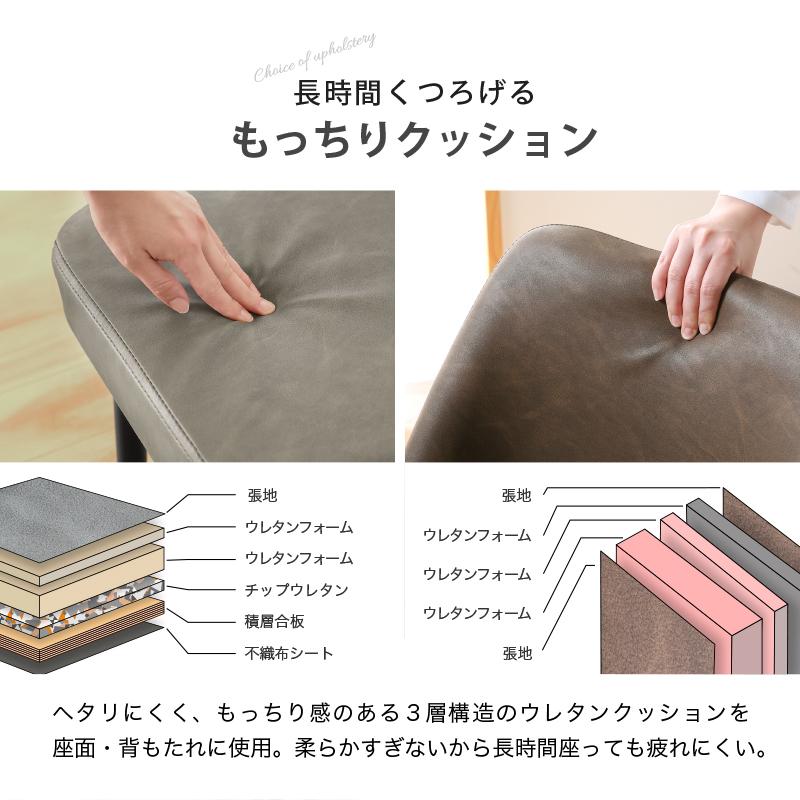 KAGUWORLD ダイニングベンチ単品 120cm 背もたれ付き ベンチ 2人 2人