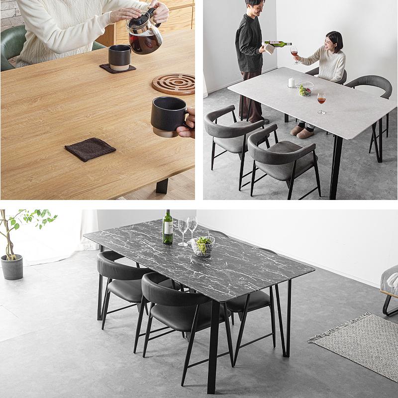 KAGUWORLD ダイニングテーブル 単品 160×90 テーブル 4人掛け 単品