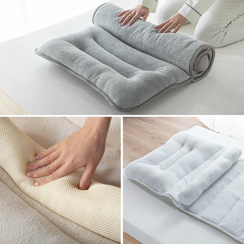 KAGUWORLD 洗える タオル枕 首枕 ロール枕 まくら 綿100％パイル
