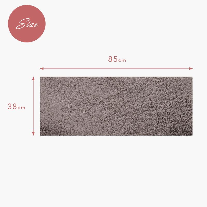 KAGUWORLD フェイスタオル 38×85 2枚セット マイクロファイバータオル