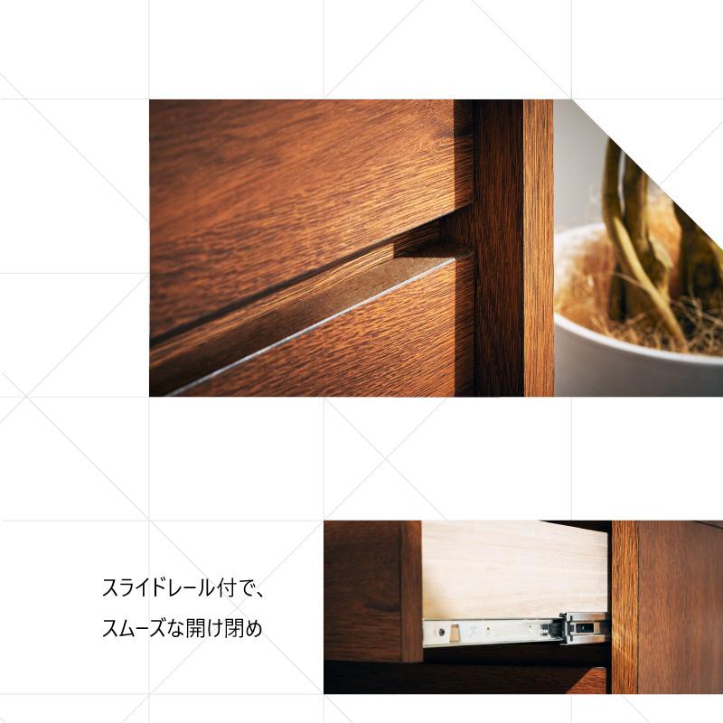 KAGUWORLD テレビ台 ローボード 幅 120cm 収納 引き出し 日本製 TV