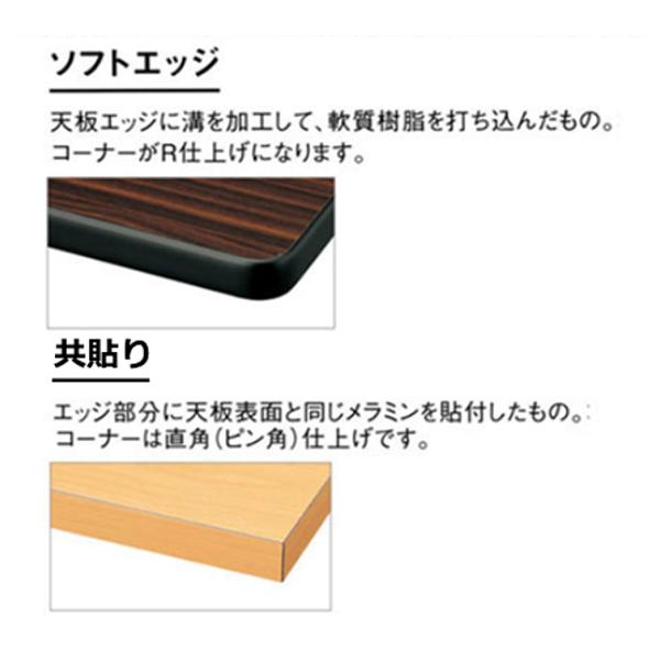 ローテーブル 折りたたみテーブル 会議机 ワークテーブル 幅180cm 奥行60cm ソフトエッジ巻 ロータイプ 白 茶 【アイアン】 AC-0339