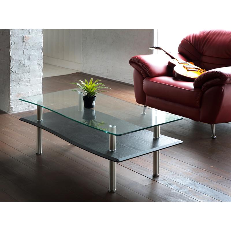 リビングテーブル ローテーブル センターテーブル 机 ガラステーブル