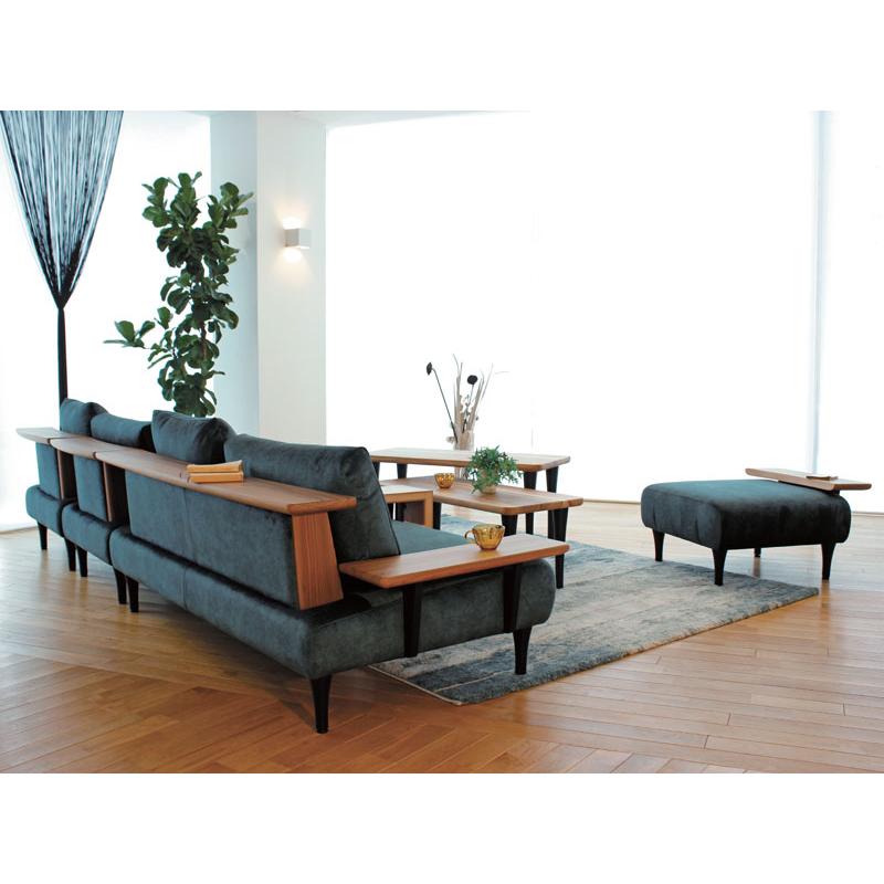 ソファ 1人掛け 1P アームレス イス パーソナルチェア ファブリック 布