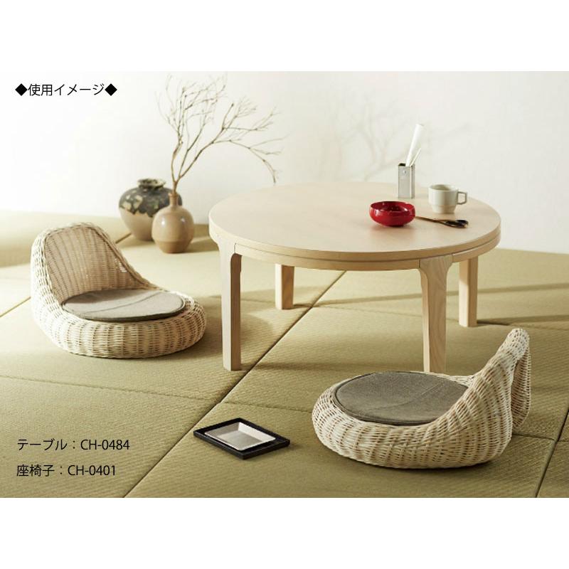 リビングテーブル 机 ローテーブル 座卓 座敷机 ちゃぶ台 丸型 円形