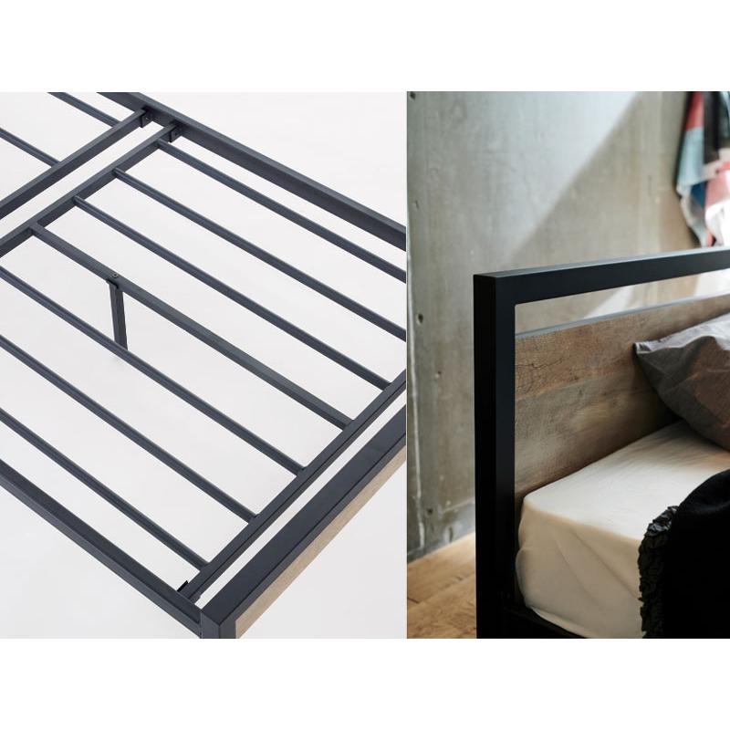 シングルベッド マットレス付 ベッドフレーム Sサイズ 寝具 ヘッド