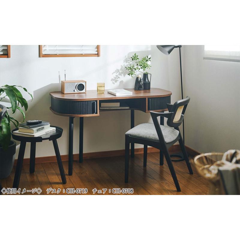 ライティングデスク 木目 ウォールナット調 【公式通販】