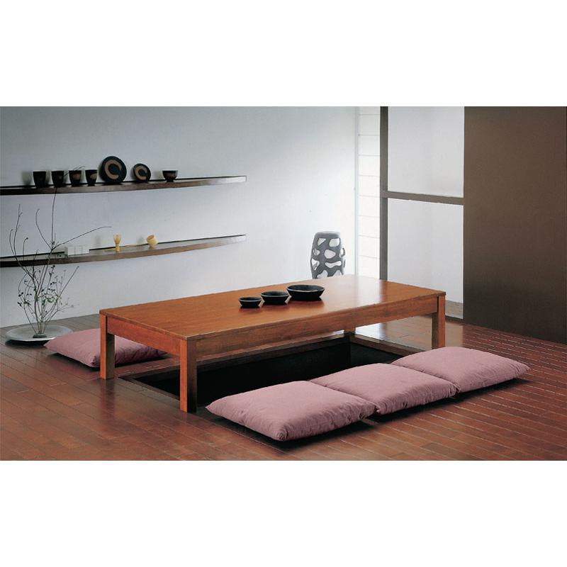 座卓 ローテーブル ちゃぶ台 角テーブル 机 幅120cm 奥行80cm 木製