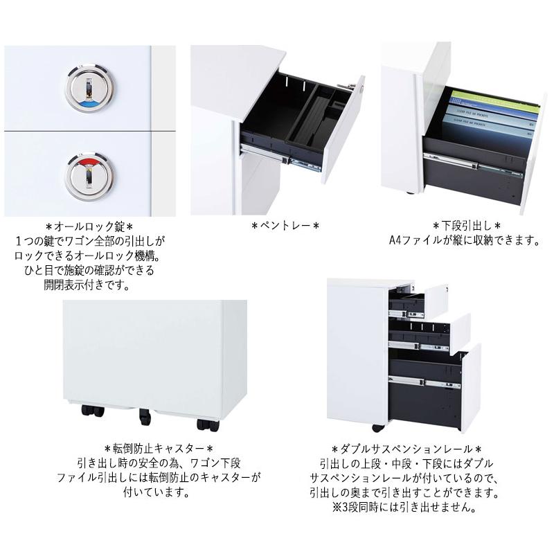 法人送料無料】 【業務用】 サイドワゴン 幅30cm 奥行50cm 高さ 法人送料無料】 【業務用】 サイドワゴン 幅30cm 奥行50cm 高さ