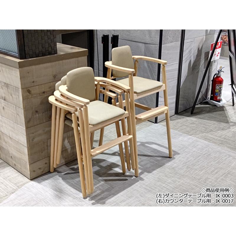 ベビーチェア 子供椅子 キッズチェア 育児用品 キッズファニチャー 木製 ハイテーブル用 スタッキング可能 ベルトなし IK-0016