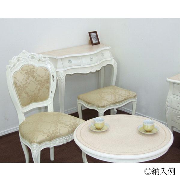 テーブル 丸テーブル サイドテーブル リビングテーブル ダイニングテーブル 幅60cm 天然木 手彫り ホワイト KR-0074｜kaguro｜03
