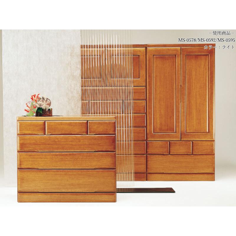 桐タンス 4段 引出し 洋服収納 整理箪笥 衣類タンス 幅1050mm 高さ