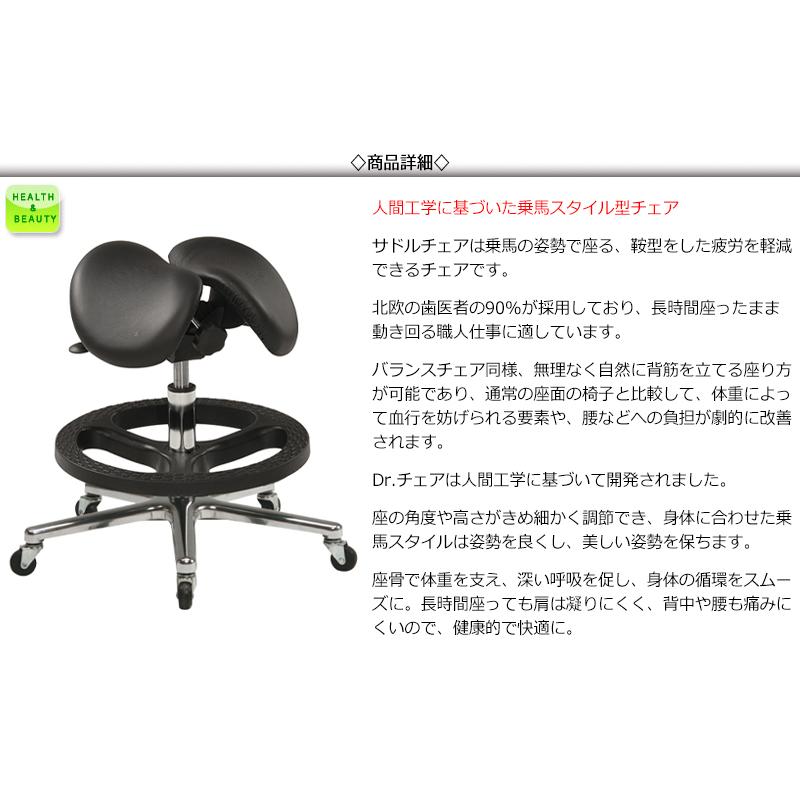ドクターチェア サドルチェア バランスチェア オペレーターチェア ハイ