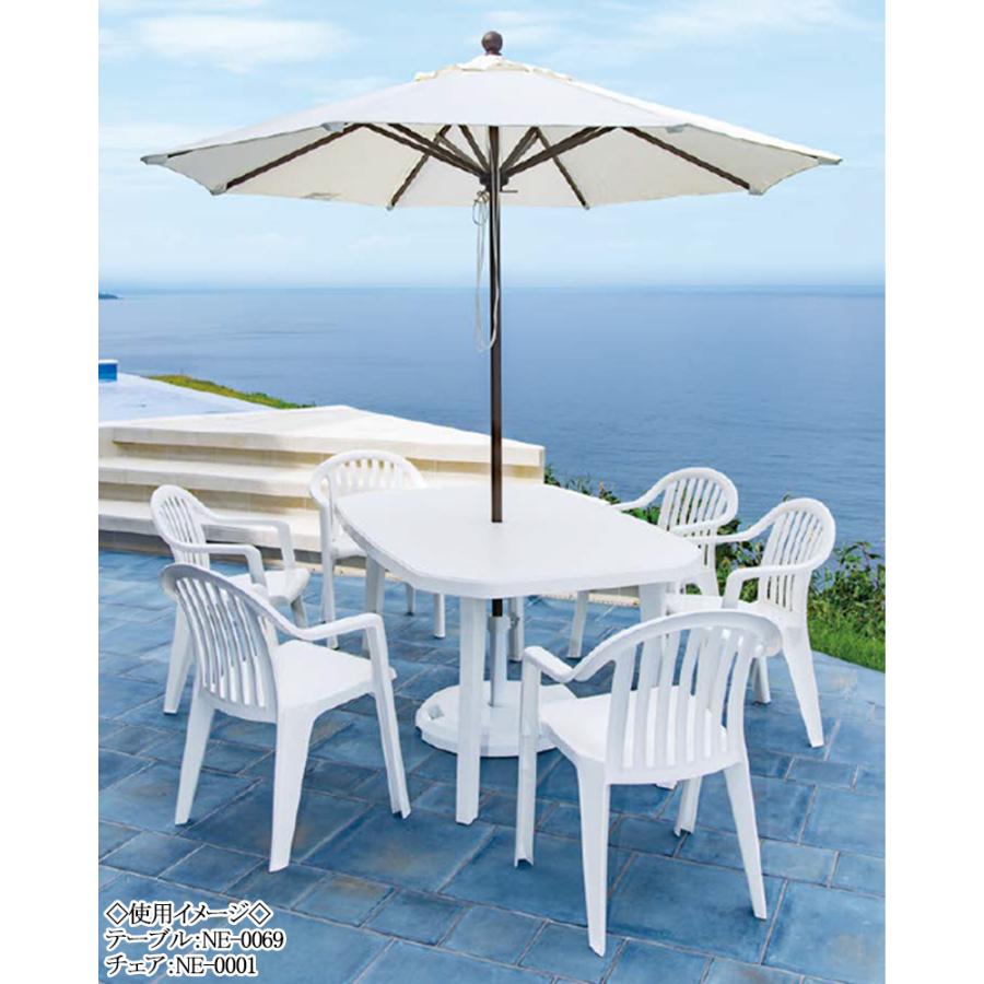 ガーデンチェア アームチェア スタッキングチェア 椅子 座高46cm