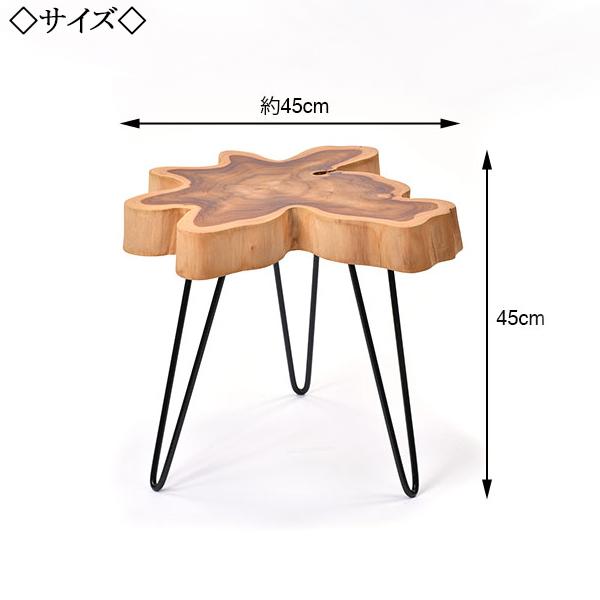 ヴィンテージ　木製サイドテーブル　ベッドサイドテーブル　花台 ヴィンテージ ベッドサイドテーブル サイドテーブル 花台 2