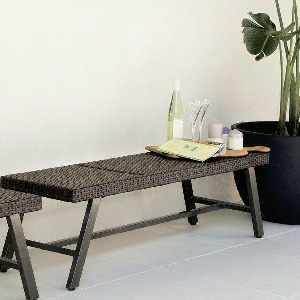 春夏新色 ラタンガーデンベンチ屋外仕様業務用籐ラタン風ガーデンベンチ幅150ｃｍ Corsicabench150 在庫有 Nicmosul Org