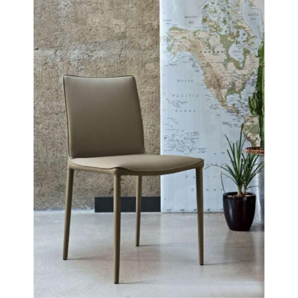 レザーチェアダイニングチェアーブラック他NATA Dining Chair イタリアボンテンピ社mbc0088bl｜kaguselect-com｜02