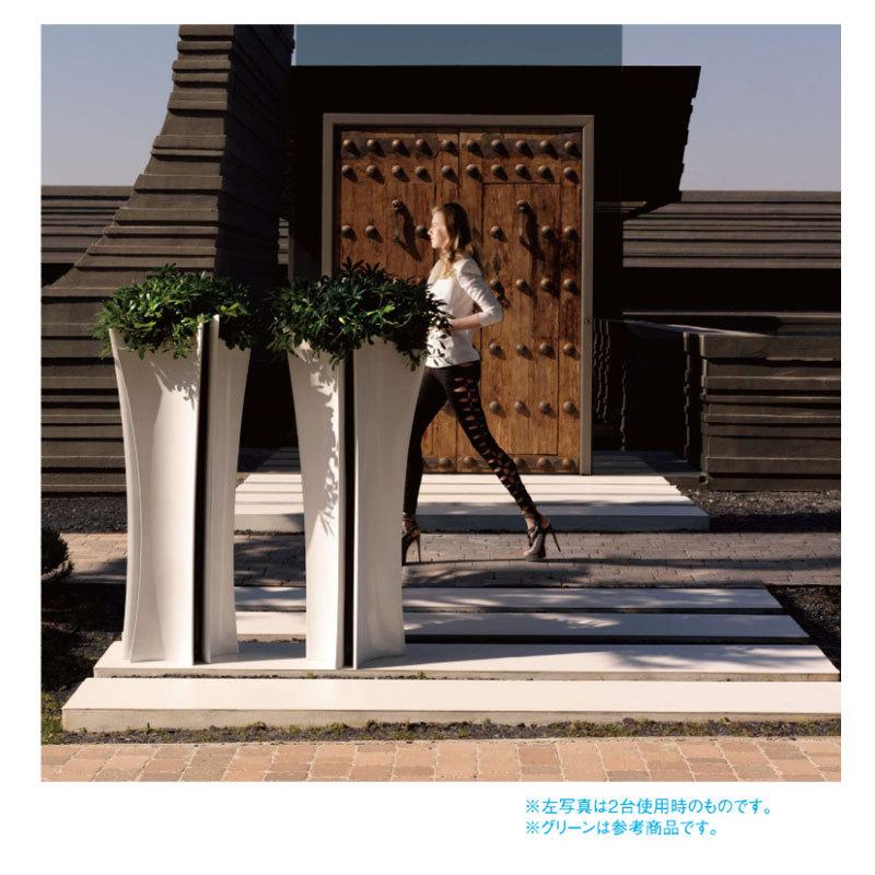 デザインプランター 大型植木鉢 おしゃれ ホワイト高さ140ｃｍ スペイン製 Muk0184wh Muk0184wh 家具セレクトコムyahoo 店 通販 Yahoo ショッピング