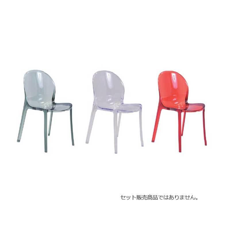 シンプルなトウメイ椅子 インテリア 透明クリアチェアカフェ 業務用店舗用家具 myc1598