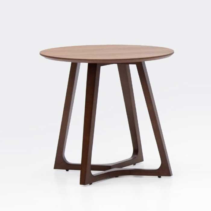 北欧風ローテーブル センターテーブル 木 ウォールナット モダン直径60ｃｍ myt0801bd