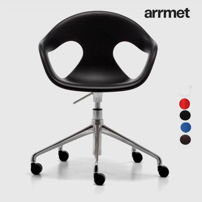 オフィスチェア ミーティングチェアー デザイナーズチェアー 昇降式いす イタリア 製 5カラーバリエーションsunnyswivel