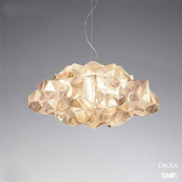 デザイナーズペンダントライト照明 プリズムゴールドシェードAdriano Racheleイタリア製 ランプ別　XRP6079UB