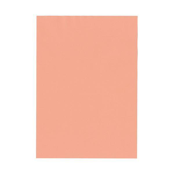 (まとめ）北越コーポレーション 紀州の色上質A3Y目 薄口 サーモン 1箱(2000枚:500枚×4冊)〔×3セット〕