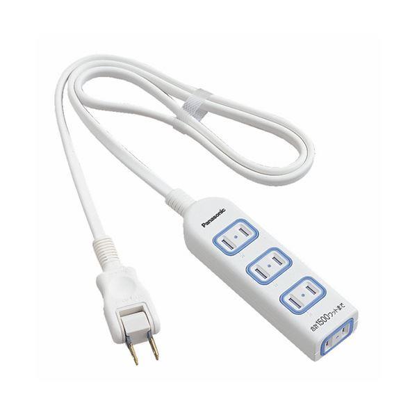 (まとめ) パナソニック ザ・タップX 2P・4個口 ホワイト 1.0m WHA2514WKP(1個) 〔×10セット〕