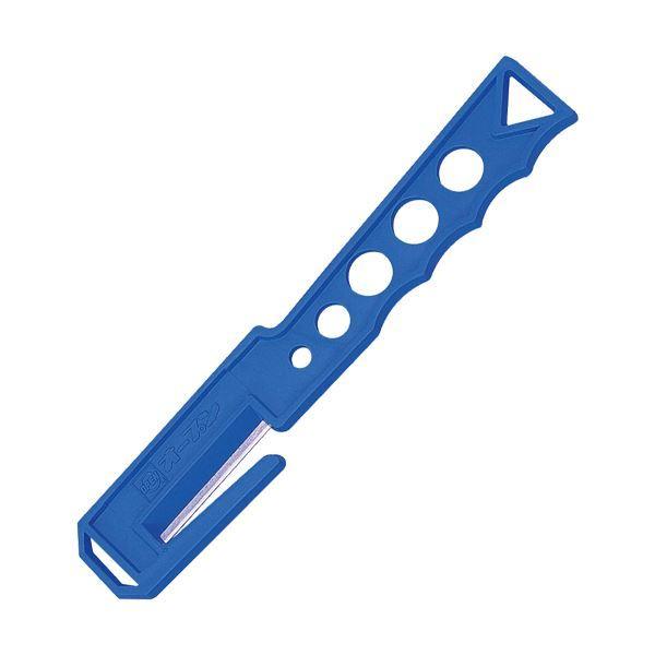 (まとめ) オープン工業 安全紐きり AH-10 1パック（10本） 〔×30セット〕