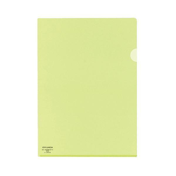 (まとめ) コクヨ クリヤーホルダースーパークリヤー10(テン) A4 ライトグリーン フ-TC750N-8 1セット(5枚) 〔×30セット〕