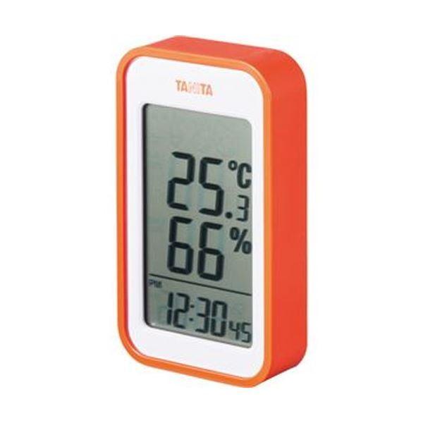 まとめ）タニタ デジタル温湿度計 グレーTT559GY 1個〔×5セット〕 調理器具