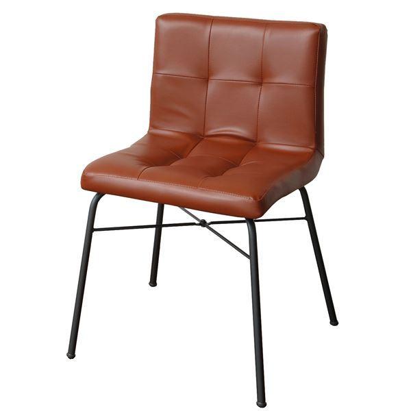 ダイニングチェアー anthem Chair ブラウン 〔組立品〕〔代引不可〕