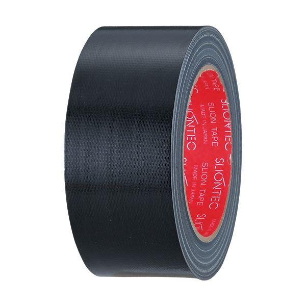 スリオンテック カラー布テープ 50mm×25m 黒 343702BK 1セット（30巻）
