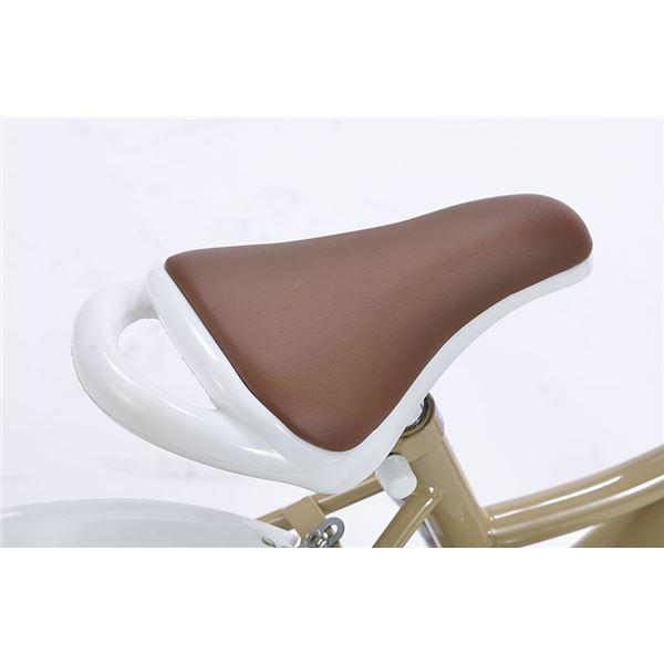 【美品】 MD-16 子供用自転車16・補助輪付 シナモン〔代引不可〕 【2337175515】(12215円)